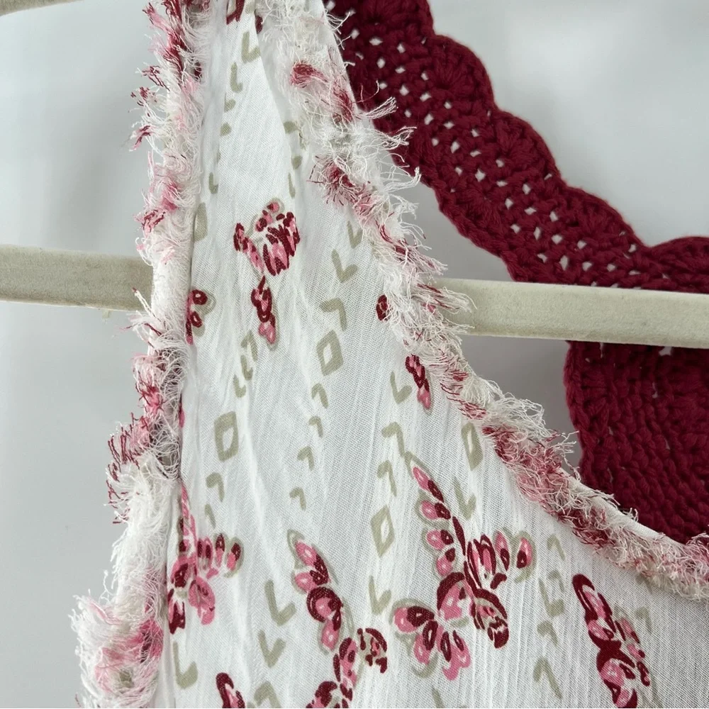 Poupette St Barth Katie Maxi Dress in Pink Parrot Batik Rambo size Small - Picture 8 of 12